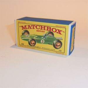 Matchbox Lesney 19d Lotus Racing Car Repro Box
