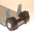 1104 1131 1135 Artic trailer detachable axle - Black