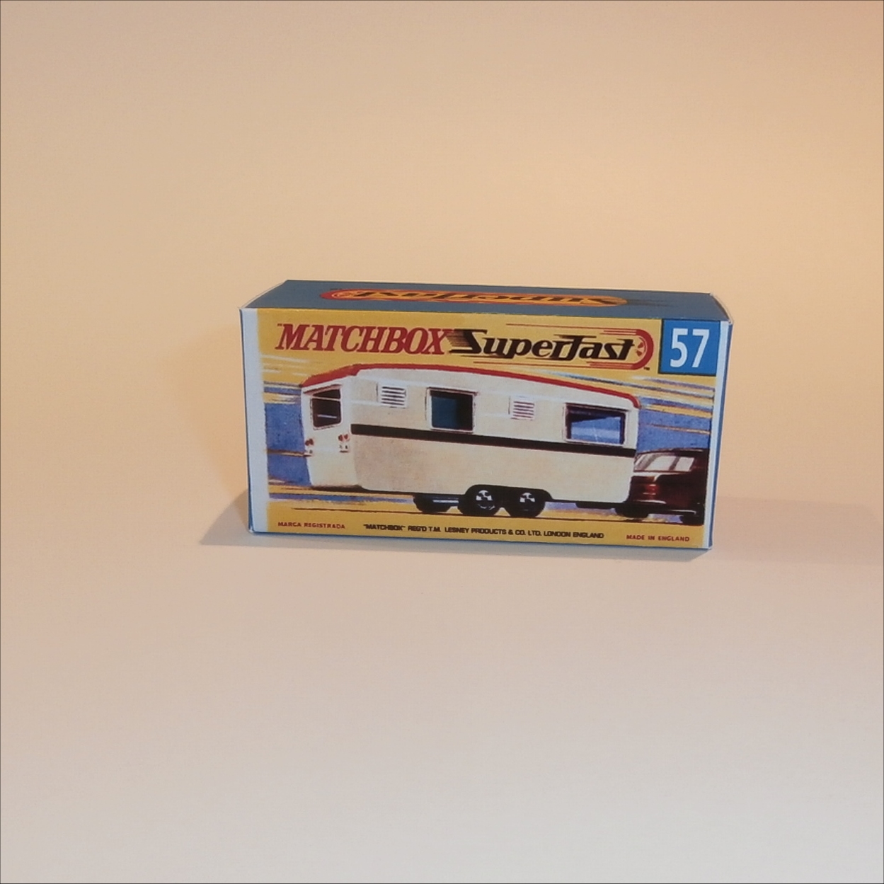 75 Caravan Reprobox für Matchbox Superfast Nr 