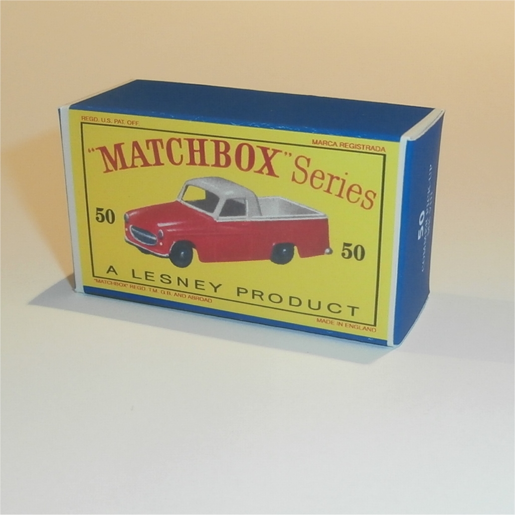 Repro box Matchbox 1:75 nº 60 morris pick up