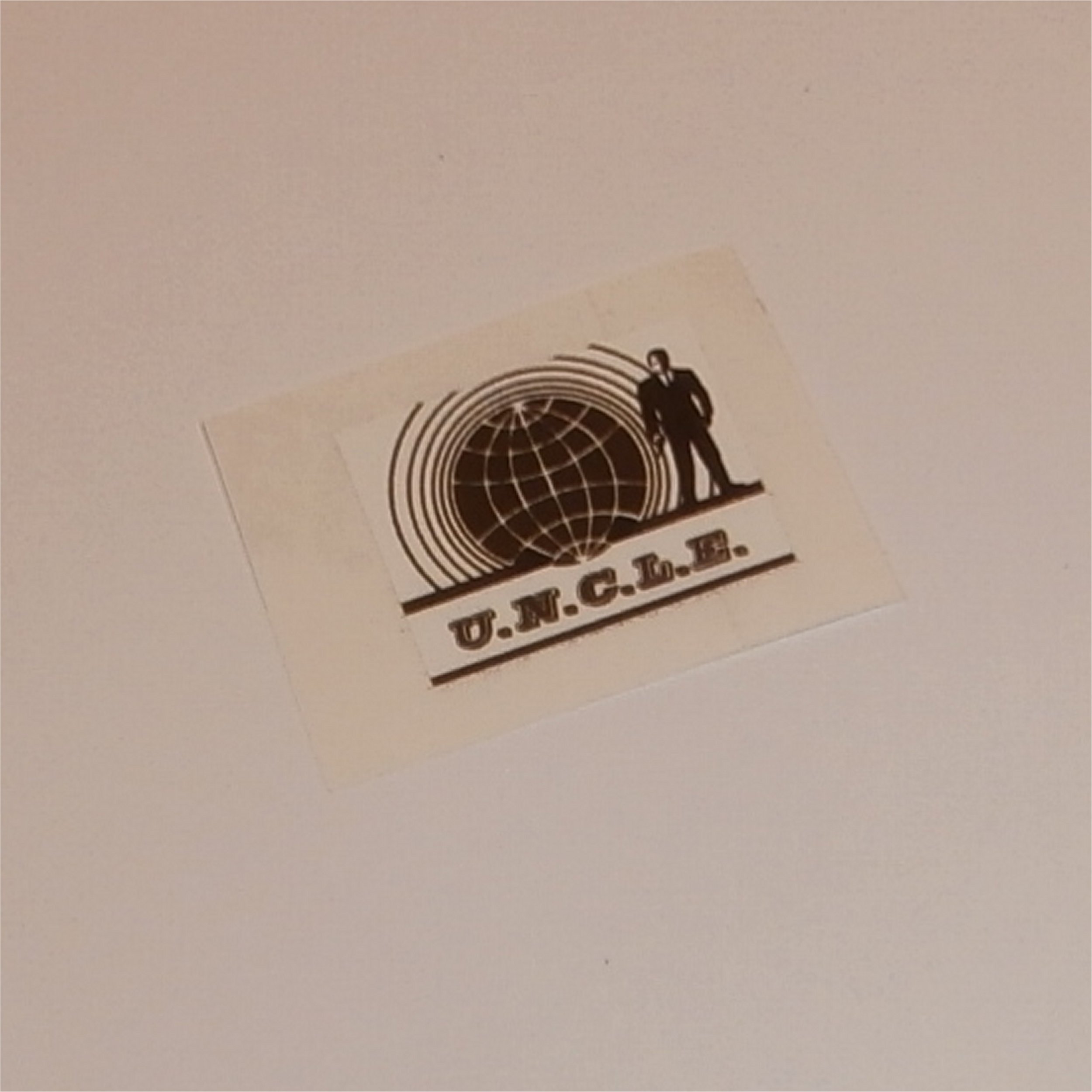 Corgi Corgi 'MAN FROM UNCLE' 497 Oldsmobile bonnet sticker decal reproductions x2 