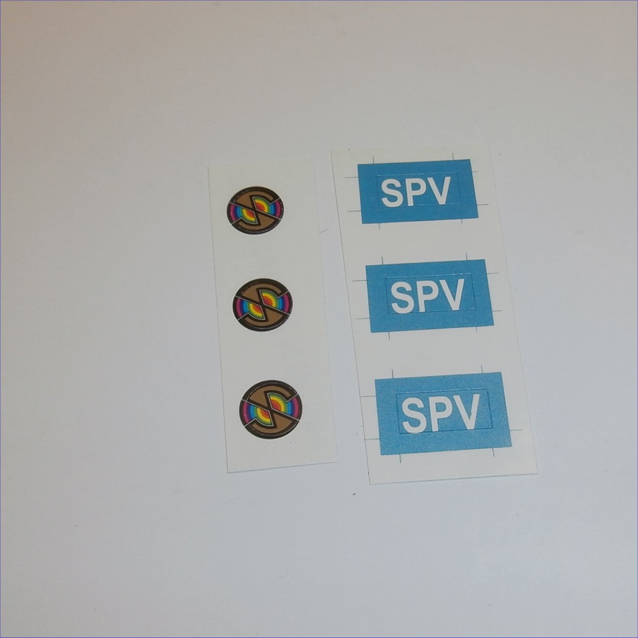 Stickers DINKY TOYS 104 SPECTRUM PURSUIT VEHICULE autocollant Tr46 
