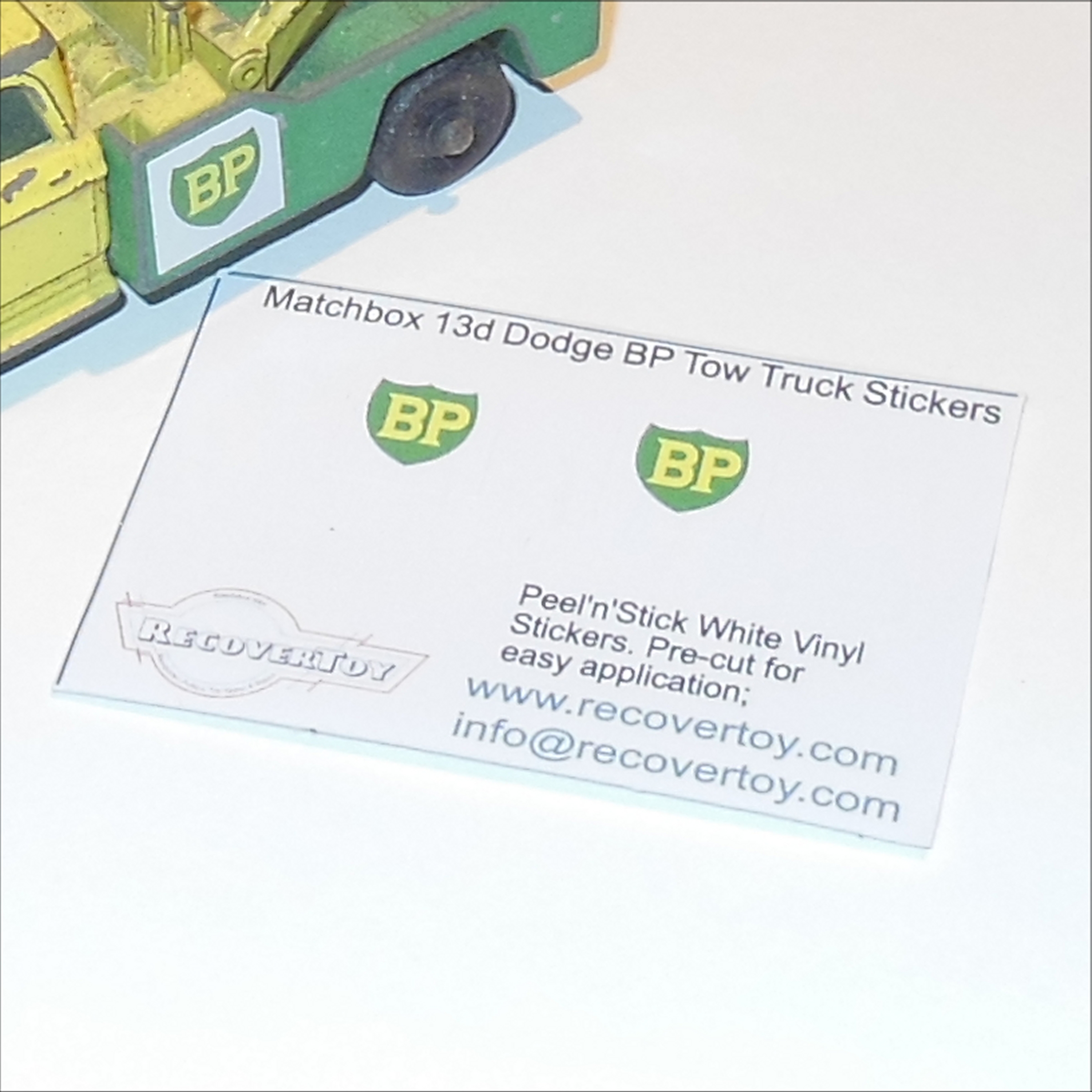 Matchbox bp wrecker hot sale