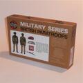 Airfix British Paratroopers Paratroops 2nd Issue Repro Box 1:32 Scale #1712 b