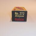 Budgie Models 272 Supercar Empty Reproduction Box