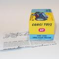 Corgi Toys   67 Ford 5000 Super Major Tractor Repro Box