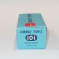 Corgi Toys  101 Platform Trailer Repro Box