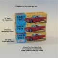 Corgi Toys  214 Ford Thunderbird Repro Box