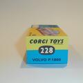 Corgi Toys  228 Volvo P.1800 Coupe Repro Box