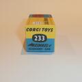 Corgi Toys  233 Heinkel Economy Car Repro Box