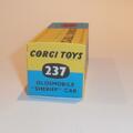 Corgi Toys  237 Oldsmobile 88 County Sheriff Car Repro Box