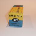 Corgi Toys 439 Chevrolet Fire Chief Car Repro Box