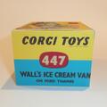 Corgi Toys 447 Walls Icecream Van Repro Outer Box