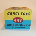 Corgi Toys 447 Walls Icecream Van Repro Box with Tray