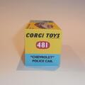 Corgi Toys 481 Chevrolet Police Car Repro Box