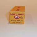 Dinky Toys 103 Austin Healey Sports - Cream - Repro Box