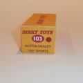 Dinky Toys 103 Austin Healey Sports - Red - Repro Box