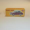 Dinky Toys 159 Morris Oxford Saloon - Cream / Maroon - Repro Box