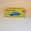 Dinky Toys 166 Sunbeam Rapier Blue Repro Box