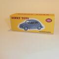 Dinky Toys 181 Volkswagen Sedan - Grey / Blue Repro Box
