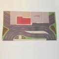 Matchbox Lesney Accessory MG-1 Service Station Forecourt Repro Play Mat Sheet