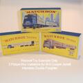 Matchbox Major Pack 9 a1 Interstate Double Freighter Repro D1 style Box Set