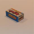 Matchbox Lesney Superfast  8 f Ford Mustang Red Repro G Style Box