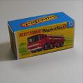 Matchbox Lesney Superfast 10 e Pipe Truck Repro G style Box
