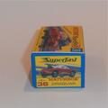 Matchbox Lesney Superfast 36 e Draguar Empty Repro G Style Box