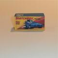 Matchbox Lesney Superfast 42 e Tyre Fryer Repro I Style Box