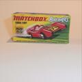 Matchbox Lesney Superfast 69 d Turbo Fury Rola-matics Repro I Style Box