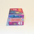 Matchbox Lesney Superfast 41 e Siva Spyder Streakers Repro J Style Box