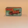 Matchbox Lesney Superfast 71 f Dodge Cattle Truck Repro J Style Box