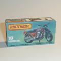 Matchbox Lesney Superfast 18 g Hondarora Motor Bike Repro K Style Box