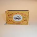 Matchbox Lesney Yesteryear  4 a Sentinel Steam Waggon Empty Repro A Style Box