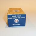 Matchbox Lesney Yesteryear  4 b Shand Mason Fire Engine Empty Repro C style Box