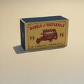 Matchbox Lesney Yesteryear  2 a 1911 B Type London Bus Empty Repro D1 Style Box