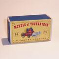 Matchbox Lesney Yesteryear  4 b Shand Mason Fire Engine Empty Repro D1 Style Box