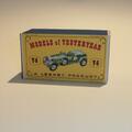 Matchbox Lesney Yesteryear  5 b 1929 4.5Lt Bentley Empty Repro D1 Style Box