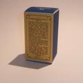 Matchbox Lesney Yesteryear  6 b 1926 Type 35 Bugatti Empty Repro D1 Style Box