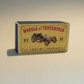 Matchbox Lesney Yesteryear  7 b 1913 Mercer Raceabout Empty Repro D1 Style Box