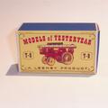 Matchbox Lesney Yesteryear  9 a Fowler Showman Engine Empty Repro D1 Style Box