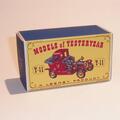 Matchbox Lesney Yesteryear 11 b 1912 Packard Landaulet Empty Repro D1 Style Box