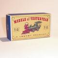 Matchbox Lesney Yesteryear 13 a Santa Fe Engine Loco Empty Repro D1 Style Box