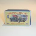 Matchbox Lesney Yesteryear  2 b 1911 Renault Empty Repro E2 Style Box