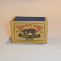 Matchbox Moko Lesney  4a Tractor Repro Box