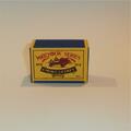 Matchbox Lesney  8 a1 Caterpillar Tractor Repro B Style Box