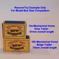 Matchbox Lesney 10 b Mechanical Horse Repro B Style Box