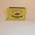 Matchbox Lesney 15b Atlantic Tractor Repro Box