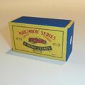 Matchbox Lesney 19b MG 'A' Sports Car Repro Box